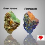Most Rare 29 ct Green Hauyne specimen combined with Pyrite from Badakhshan, Afghanistan