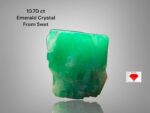 10.70ct Swat Emerald Crystal – Museum-Grade Natural Beauty