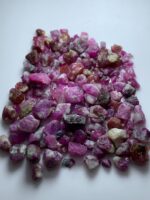 302ct Ruby Rough Lot – Natural Afghan Red Stones (15x9x9 mm) - Image 2