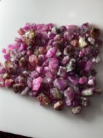 302ct Ruby Rough Lot – Natural Afghan Red Stones (15x9x9 mm) - Image 4