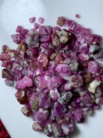 302ct Ruby Rough Lot – Natural Afghan Red Stones (15x9x9 mm) - Image 7