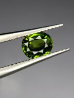 Rare 0.630 ct Demantoid Green Garnet from Khuzdar Balochistan