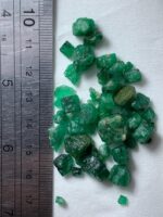 62.55ct Swat Emerald Rough Lot – Striking Green Crystals (10x10x8 mm) for Cutting or Collection - Image 8