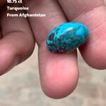 Calm Meets Strength — 18.75 ct Afghan Turquoise Cabochon