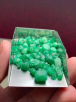 65.89ct Swat Emerald Rough Lot – Natural Green Crystals from Pakistan's Gemstone Heartland - Image 3
