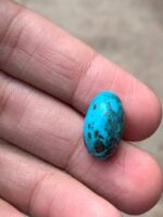 Calm Meets Strength — 18.75 ct Afghan Turquoise Cabochon - Image 5