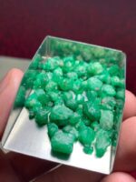 65.89ct Swat Emerald Rough Lot – Natural Green Crystals from Pakistan's Gemstone Heartland - Image 5