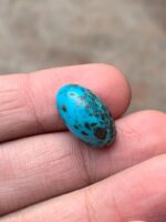 Calm Meets Strength — 18.75 ct Afghan Turquoise Cabochon - Image 6