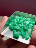65.89ct Swat Emerald Rough Lot – Natural Green Crystals from Pakistan's Gemstone Heartland - Image 8