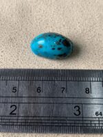 Calm Meets Strength — 18.75 ct Afghan Turquoise Cabochon - Image 8