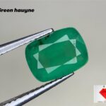 Most Rare 1.05 ct Green Hauyne from Badakhshan, Afghanistan