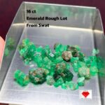 16ct Swat Emerald Crystal – Natural Precision in a Prized Formation