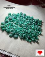 654 ct Natural Emerald Rough Lot from Swat – 14.45 × 12.25 × 9.35 mm - Image 6