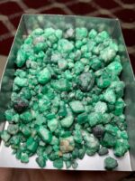 654 ct Natural Emerald Rough Lot from Swat – 14.45 × 12.25 × 9.35 mm - Image 9