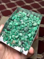 654 ct Natural Emerald Rough Lot from Swat – 14.45 × 12.25 × 9.35 mm - Image 11