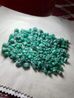 654 ct Natural Emerald Rough Lot from Swat – 14.45 × 12.25 × 9.35 mm - Image 14