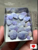 Exceptional Afghan Hackmanite Rough Lot – 72.55 Carats of Natural Crystal Diversity