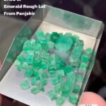 37.60ct Panjshir Emerald Rough Lot – Fine Afghan Green in Natural Crystal Form