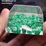 Panjshir Emerald Rough Lot – 28.65 Carats of Natural Crystal Form