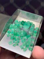 37.60ct Panjshir Emerald Rough Lot – Fine Afghan Green in Natural Crystal Form - Image 7