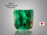 6.00ct Emerald Crystal from Swat: Natural Elegance in Every Facet