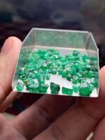 Panjshir Emerald Rough Lot – 28.65 Carats of Natural Crystal Form - Image 6