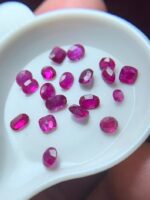 4.40ct Faceted Ruby Lot from Afghanistan – Red Gems (4x3x1mm) - Image 3