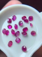 4.40ct Faceted Ruby Lot from Afghanistan – Red Gems (4x3x1mm) - Image 4