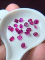 4.40ct Faceted Ruby Lot from Afghanistan – Red Gems (4x3x1mm) - Image 6