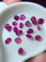 4.40ct Faceted Ruby Lot from Afghanistan – Red Gems (4x3x1mm) - Image 7