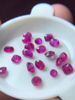 4.40ct Faceted Ruby Lot from Afghanistan – Red Gems (4x3x1mm) - Image 8
