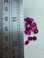 4.40ct Faceted Ruby Lot from Afghanistan – Red Gems (4x3x1mm) - Image 9