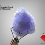 Discover the Beauty of a 17ct Hackmanite Crystal from Afghanistan