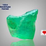 1.00ct Emerald Crystal from Swat: Small but Stunning Green Gem