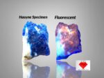 Most Rare 28 ct Hauyne Specimen from Badakhshan, Afghanistan.