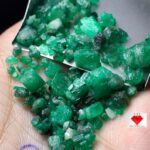 Rare 60.75ct Emerald Rough Lot from Swat – Natural Beauty in 11x7x7 mm