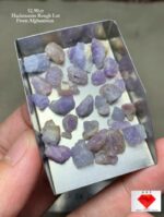 52.90ct Afghan Hackmanite Rough Lot – Rare Natural Color-Change Gemstone