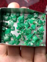 Rare 60.75ct Emerald Rough Lot from Swat – Natural Beauty in 11x7x7 mm - Image 4