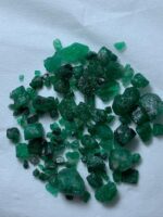 Rare 60.75ct Emerald Rough Lot from Swat – Natural Beauty in 11x7x7 mm - Image 7