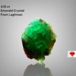 Striking 4.15ct Emerald Crystal from Laghman, Afghanistan