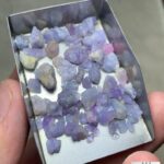 Stunning 43.30 ct Afghan Hackmanite Rough Lot – Natural Rare Gemstone