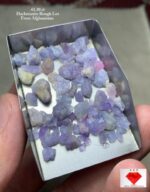 Stunning 43.30 ct Afghan Hackmanite Rough Lot – Natural Rare Gemstone