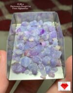 55.80 ct Afghan Hackmanite Rough Lot – Natural Beauty in Every Crystal