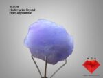 Elegant 15.75ct Hackmanite Crystal from Afghanistan