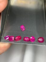 3 Carat Afghan Ruby Faceted Lot – Natural Red Gemstones (5.35 × 3.50 × 2.40 mm) - Image 4