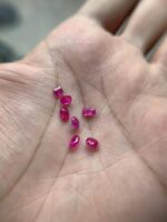 3 Carat Afghan Ruby Faceted Lot – Natural Red Gemstones (5.35 × 3.50 × 2.40 mm) - Image 6