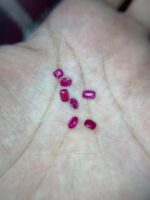 3 Carat Afghan Ruby Faceted Lot – Natural Red Gemstones (5.35 × 3.50 × 2.40 mm) - Image 10