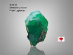 Striking 3.45ct Emerald Crystal from Swat Valley, Pakistan