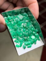 55.94 ct Swat Emerald Rough Lot – Strength, Size, and Natural Character - Image 2