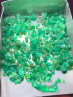 Natural Riches: 33.60ct Lot of Rough Swat Emeralds with Fine Green Color - Image 4